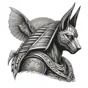 Anubis ra and Thoth sleeve tattoo  tattoo design idea