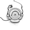 Ute with headphones therapy tattoo design idea