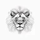 lion, lamb and dove tattoo design idea