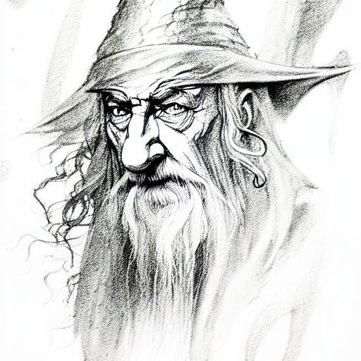 gandalf the gray tattoo design idea