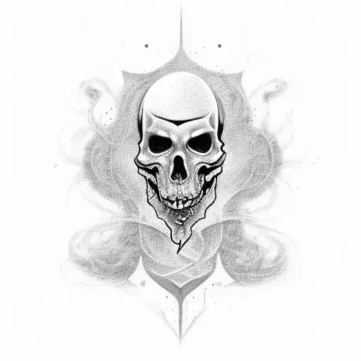 Life eternal, song of ghost tattoo design idea