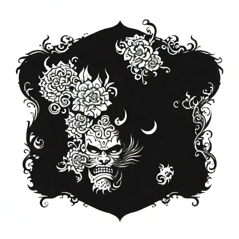 barong tattoo design idea