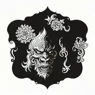 barong tattoo design idea
