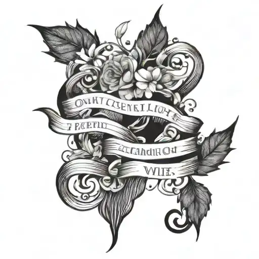 Only love is the secret of two worlds My life is a book full of wars Every leaf is a sea of ​​wild waves tattoo design idea