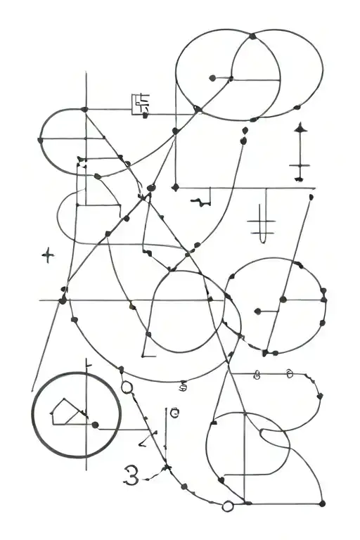 math themed tatoo tattoo design idea