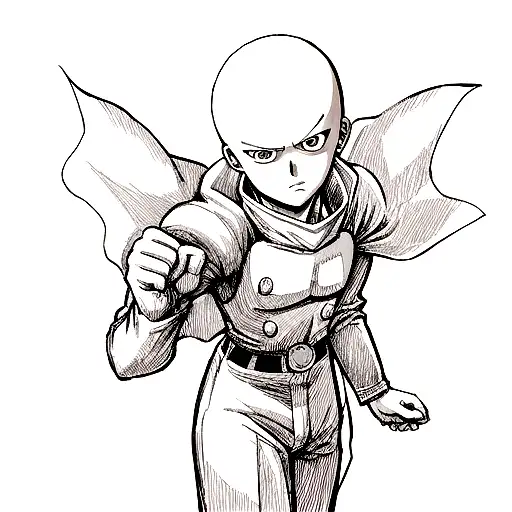 saitama tattoo design idea