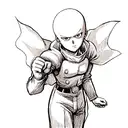 saitama tattoo design idea
