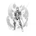 saitama tattoo design idea