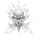 saitama tattoo design idea