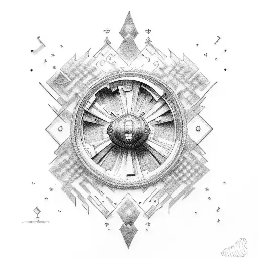 cannon tattoo design idea