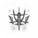 aircraft tattoo design idea
