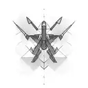 aircraft tattoo design idea