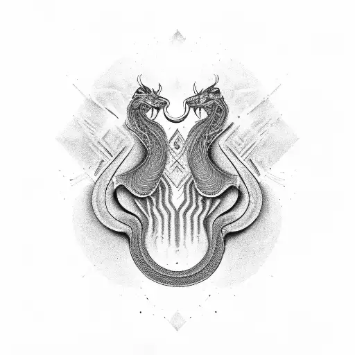 cobra, yogi, inuition, 5d realm  tattoo design idea