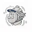 Rick Sanches, Stiwie, bender, Eric Cartman, Bojack horseman, Luci de desencanto, clancy the midnight gospel,  tattoo design idea