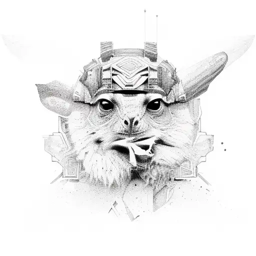 Camiles Pyramids Thirdeye Galaxy tattoo design idea