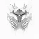 Camiles Pyramids Thirdeye Galaxy tattoo design idea