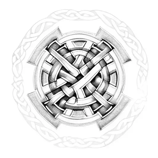 Celtic Knot tattoo design idea