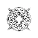 Celtic Knot tattoo design idea