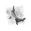 orca tattoo design idea