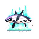 orca tattoo design idea