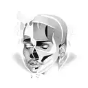chris brown tattoo design idea