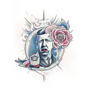 boris brejcha tattoo design idea