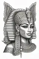 egypt baste goddess tattoo design idea