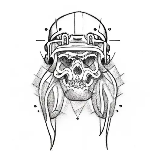 Create a sketch-style tattoo of your favorite sports stadium or arena tattoo design idea