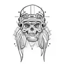 Create a sketch-style tattoo of your favorite sports stadium or arena tattoo design idea