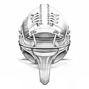 Create a sketch-style tattoo of your favorite sports stadium or arena tattoo design idea