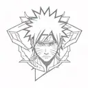 naruto text sasuke curse mark tattoo design idea