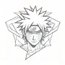 naruto text sasuke curse mark tattoo design idea