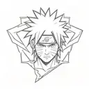 naruto text sasuke curse mark tattoo design idea