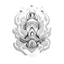 scuba diving tattoo design idea