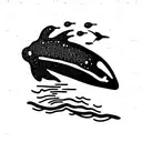 scuba diving tattoo design idea
