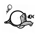 scuba diving tattoo design idea