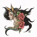 Amary tattoo design idea