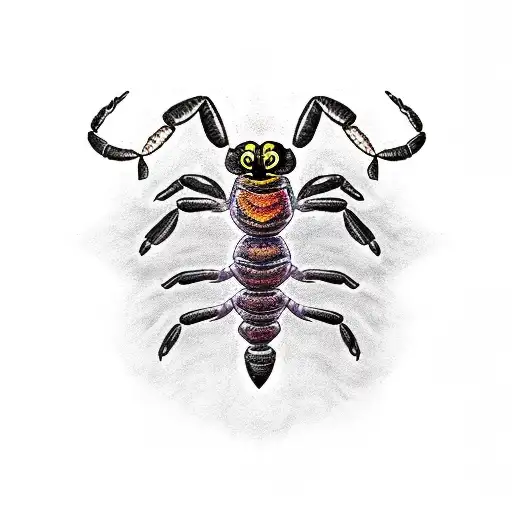 Scorpion tattoo design idea