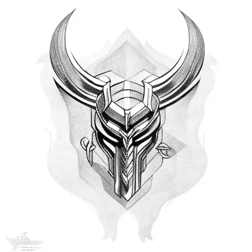 loki  tattoo design idea
