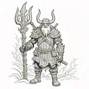 leshy witcher 3 tattoo design idea