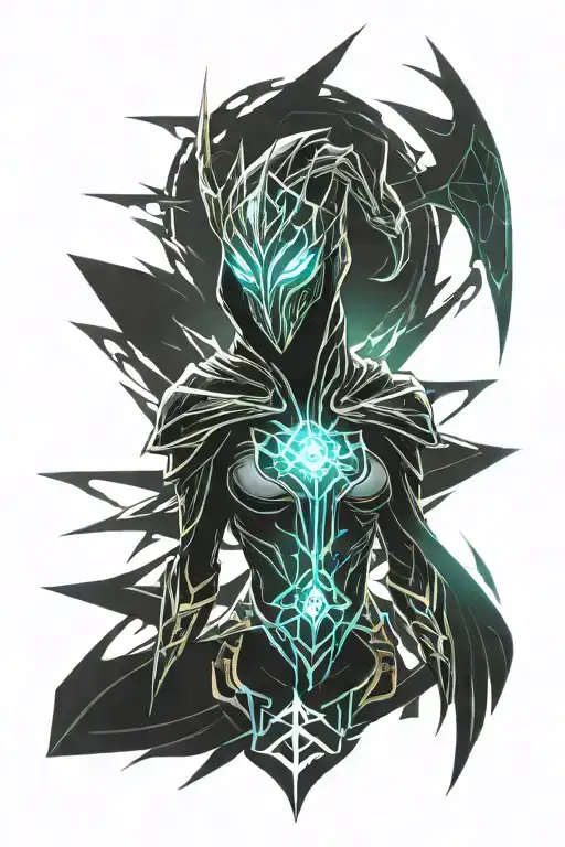 phantom assassin dota 2 tattoo design idea