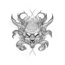 Tengri tattoo design idea