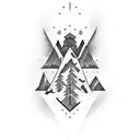 Tengri tattoo design idea