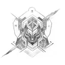 Tengri tattoo design idea