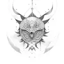Tengri tattoo design idea