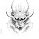 Tengri tattoo design idea