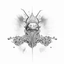 david and goliath  tattoo design idea