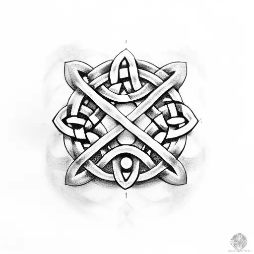 Celtic Knot tattoo design idea