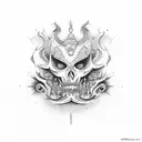 Tamborrada procession in San Sebastian tattoo design idea