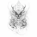 Tamborrada procession in San Sebastian tattoo design idea